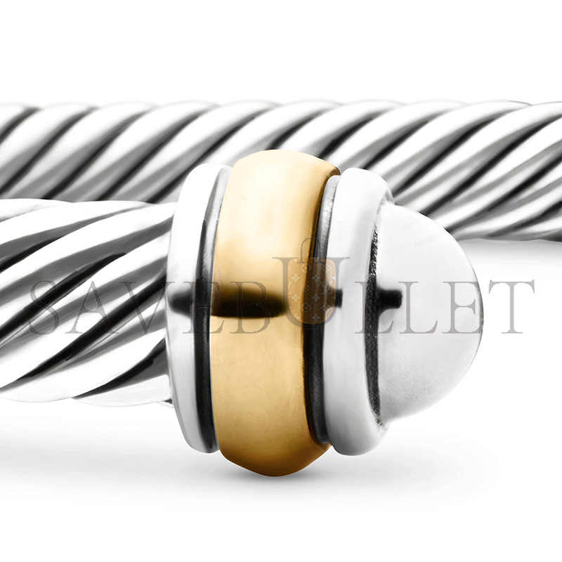 dau1d Yvrm*n classic cable bracelet b11278 s8